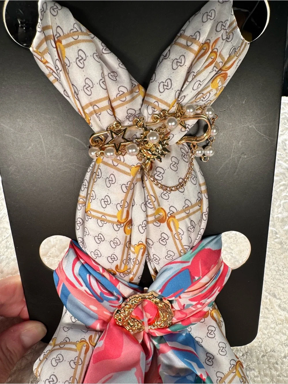 House of Harlow 1960 silk scarf